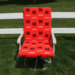 Nebraska Huskers Two Piece Chair Cushion