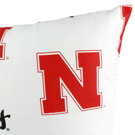 Nebraska Cornhuskers Decorative Pillow
