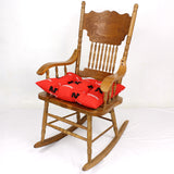 Nebraska Cornhuskers Rocker Pad/Chair Cushion or Small Pet Bed