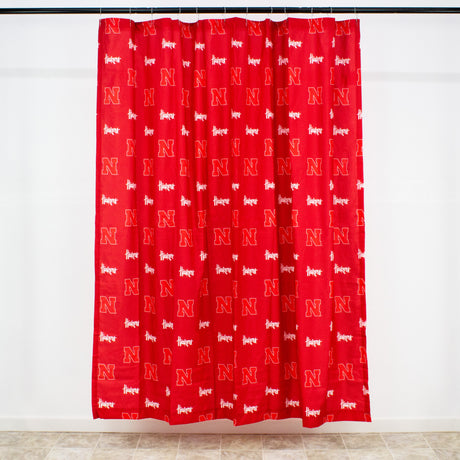 Nebraska Cornhuskers Shower Curtain Cover