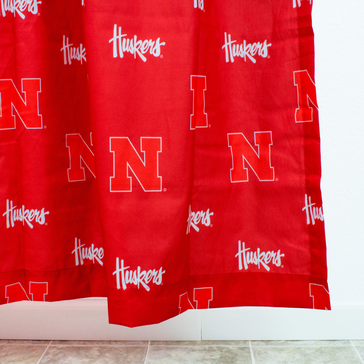 Nebraska Cornhuskers Shower Curtain Cover