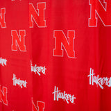 Nebraska Cornhuskers Shower Curtain Cover