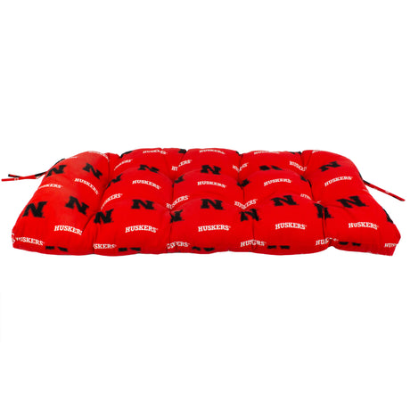 Nebraska Huskers Settee Cushion