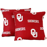 Oklahoma Sooners Decorative Pillow