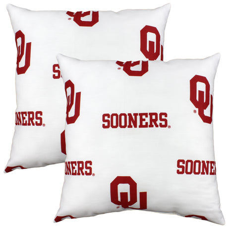 Oklahoma Sooners Decorative Pillow