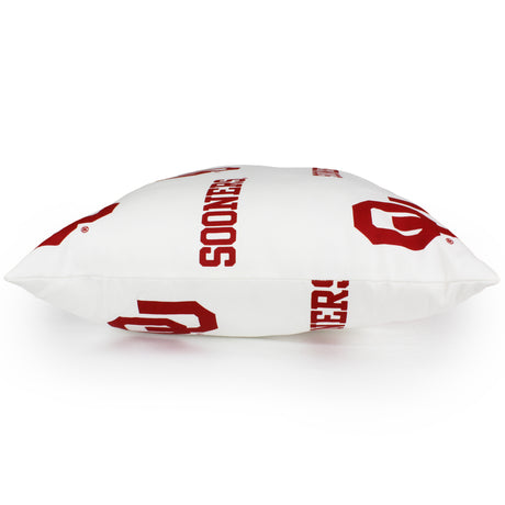Oklahoma Sooners Decorative Pillow