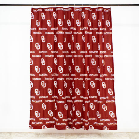Oklahoma Sooners Shower Curtain Cover
