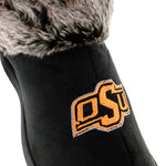 Oklahoma State Cowboys Faux Sheepskin Furry Top Slipper
