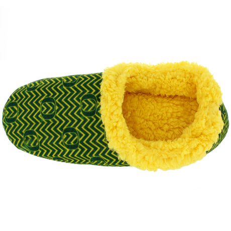 Oregon Ducks Chevron Slip On Slippers