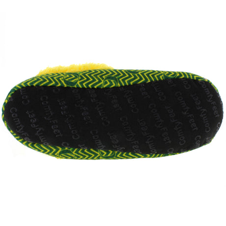 Oregon Ducks Chevron Slip On Slippers