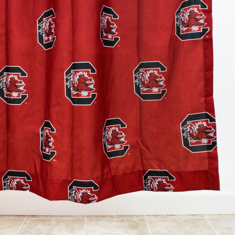 South Carolina Gamecocks Shower Curtain Cover