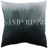 Wanderlust Reversible Decorative Pillow, 16" x 16", Made in the USA