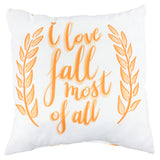 I Love Fall Reversible Pillow