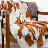 Cow Print Throw Blanket, More Colors