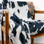 Cow Print Throw Blanket, More Colors