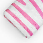 Zebra Print Throw Blanket, More Colors