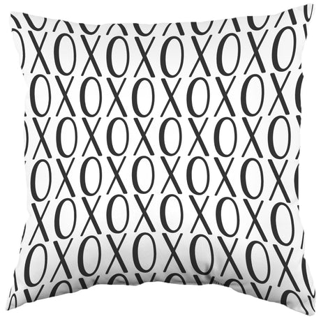 XO Pattern Decorative Pillow - 2 Sizes