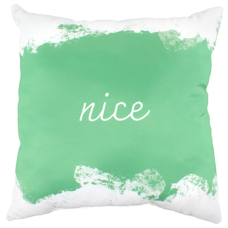 Naughty / Nice Reversible Pillow