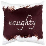 Naughty / Nice Reversible Pillow