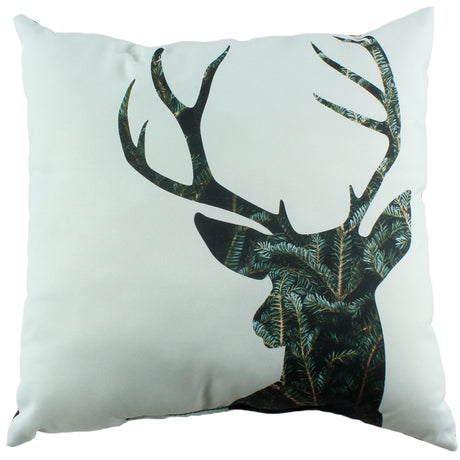 Deer Silhouette Double Sided Pillow