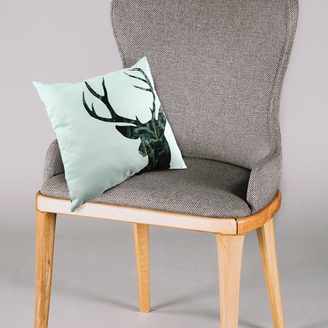 Deer Silhouette Double Sided Pillow