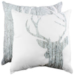Deer Silhouette Double Sided Pillow - 2 Styles