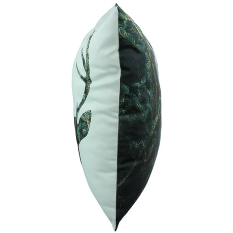 Deer Silhouette Double Sided Pillow