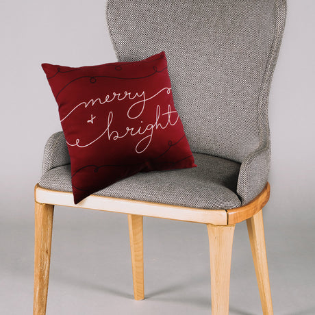Merry and Bright Pillow