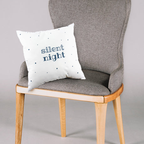 Silent Night Reversible Pillow