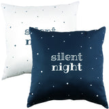 Silent Night Reversible Pillow