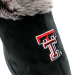 Texas Tech Red Raiders Faux Sheepskin Furry Top Slipper