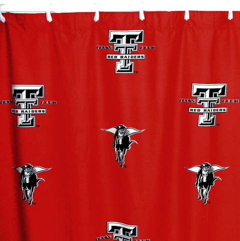 Texas Tech Red Raiders Shower Curtain Cover