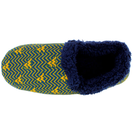 West Virginia Mountaineers Chevron Slip On Slippers