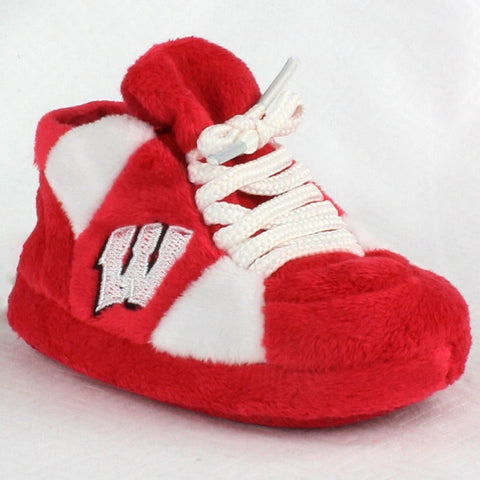 Wisconsin Badgers Baby Blanket & Slippers Set