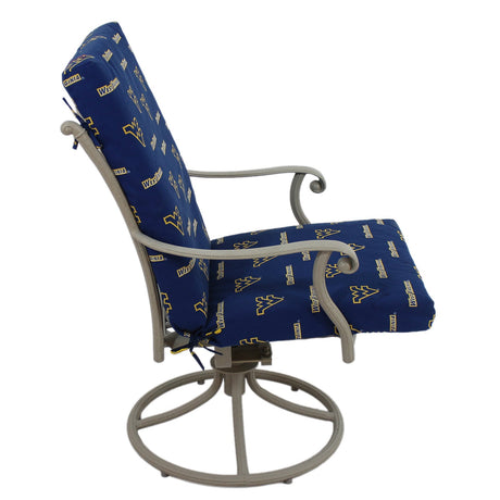 West Virginia Mountaineers Two Piece Chair Cushion