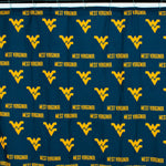 West Virginia Mountaineers Shower Curtain Cover