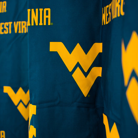 West Virginia Mountaineers Shower Curtain Cover