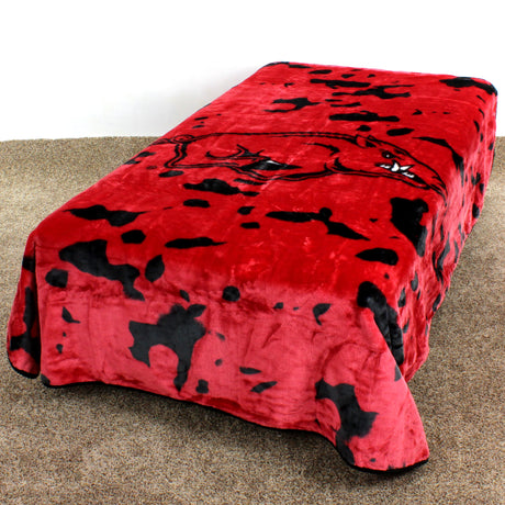 Arkansas Razorbacks Huge Soft Plush Throw Blanket, 86" x 63"