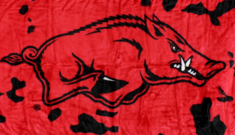 Arkansas Razorbacks Huge Soft Plush Throw Blanket, 86" x 63"