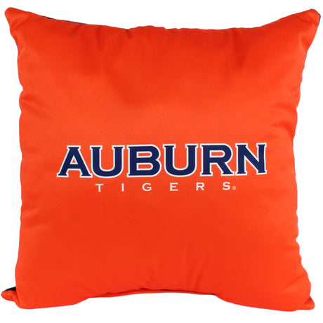 Auburn Tigers 2 Sided Decorative Pillow, 16" x 16", Made in the USA
