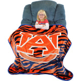 Auburn Tigers Raschel Throw Blanket