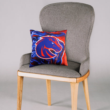 Boise State Broncos 2 Sided Color Swept Decorative Pillow, 16" x 16"