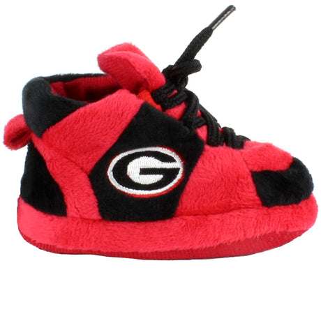 Georgia Bulldogs Baby Blanket & Slippers Set