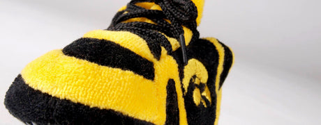 Iowa Hawkeyes Baby Slippers