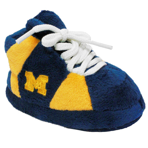 Michigan Wolverines Baby Slippers