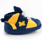 Michigan Wolverines Baby Slippers