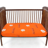 Clemson Tigers Baby Crib Fitted Sheets