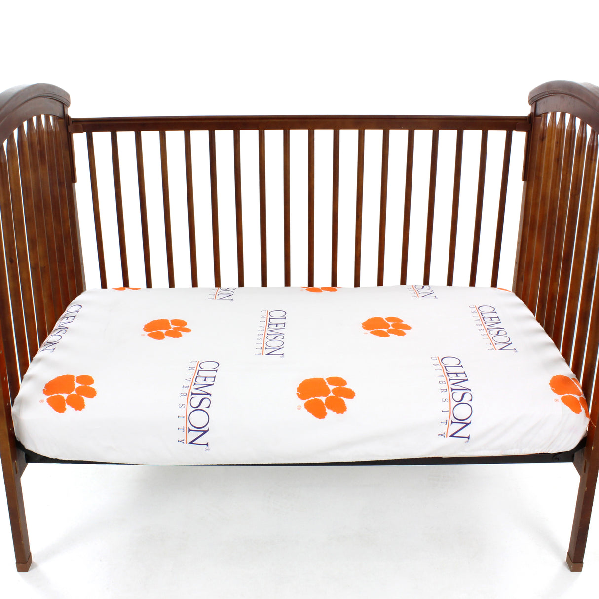 Clemson Tigers Baby Crib Fitted Sheets
