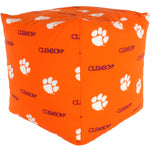 Clemson Tigers Cube Cushion