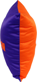 Clemson Tigers 2 Sided Decorative Pillow, 16" x 16", Made in the USA